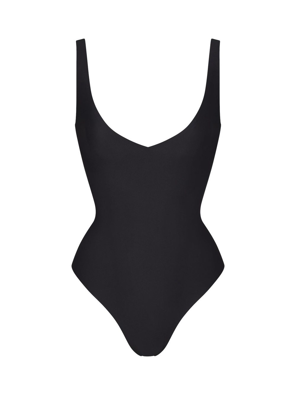 NEW SKIMS Body Molded Underwire Thong Bodysuit Onyx Black Small NWT
